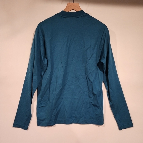 Son Of A‎ Tailor Custom Supima Cotton Blue Long Sleeve Shirt Men's sz Large - Picture 4 of 9